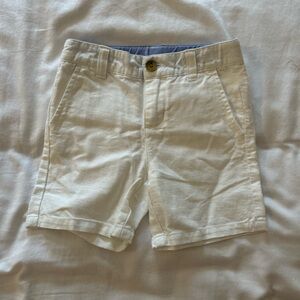 Janie and Jack Off-White Boys Shorts